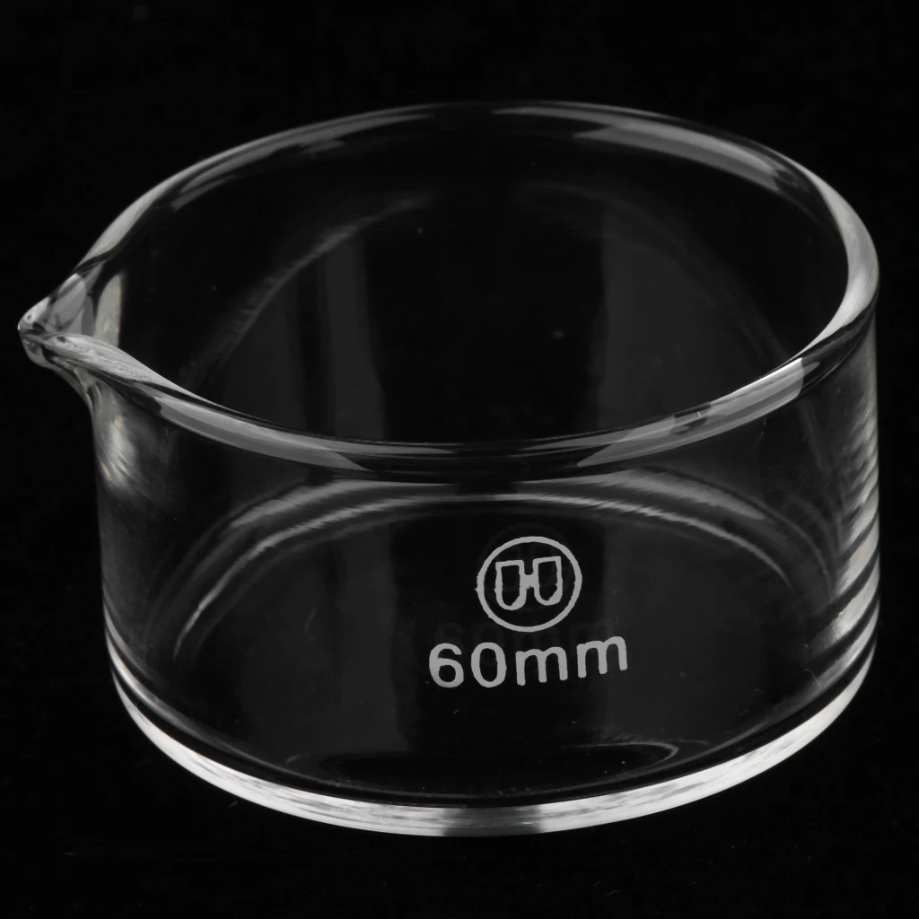 60mm Reusable Glass Crystallizing Dishes, Borosilicate, Reusable and perfect for storage and crystallization
60mm Reusable Glass Crystallizing Dishes, Borosilicate, Reusable and perfect for storage and crystallization