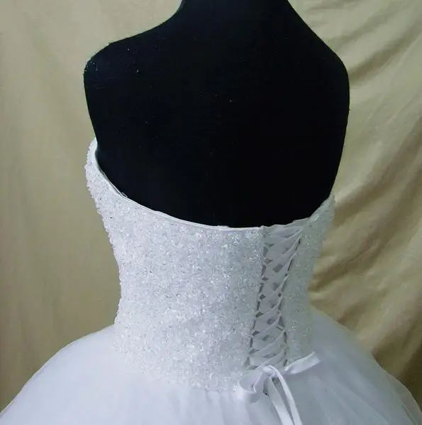 VAMOLASC Luxury Beading Strapless Tulle Ball Gown Wedding Dresses Sequined Off The Shoulder Backless Bridal Gowns
VAMOLASC Luxury Beading Strapless Tulle Ball Gown Wedding Dresses Sequined Off The Shoulder Backless Bridal Gowns