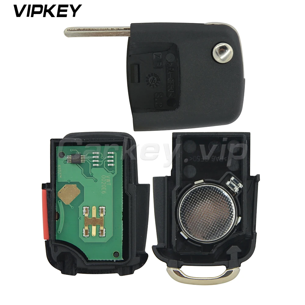 Remotekey 1J0 959 753T Remote Key HU66 315Mhz 4 Button Folding Flip Remote Control Car Key FOB for Volkswagen FCC: 1J0959753T
Remotekey 1J0 959 753T Remote Key HU66 315Mhz 4 Button Folding Flip Remote Control Car Key FOB for Volkswagen FCC: 1J0959753T