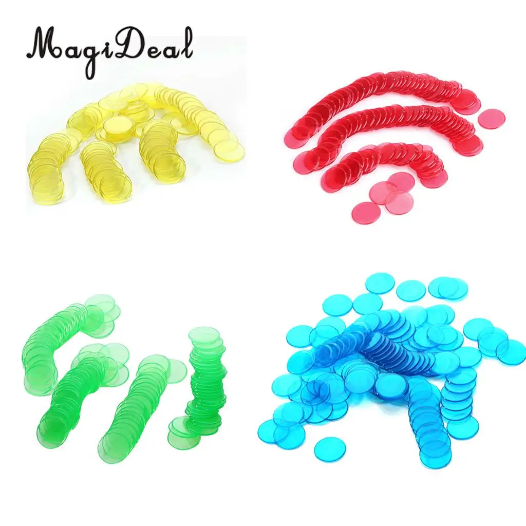 MagiDeal 400pcs Bingo Chips Markers for Bingo Game Cards 3/4 Inch 4 Colors Bingo Chips Pub Camping Travel
MagiDeal 400pcs Bingo Chips Markers for Bingo Game Cards 3/4 Inch 4 Colors Bingo Chips Pub Camping Travel