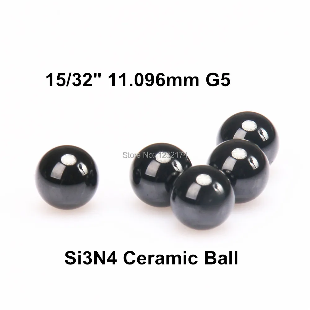 15/32"=11.906mm Silicon Nitride Ceramic Ball Si3N4 G5 50PCS/Lot used in Bearing,Valve ball,linear slider11.906mm ceramic ball
15/32"=11.906mm Silicon Nitride Ceramic Ball Si3N4 G5 50PCS/Lot used in Bearing,Valve ball,linear slider11.906mm ceramic ball