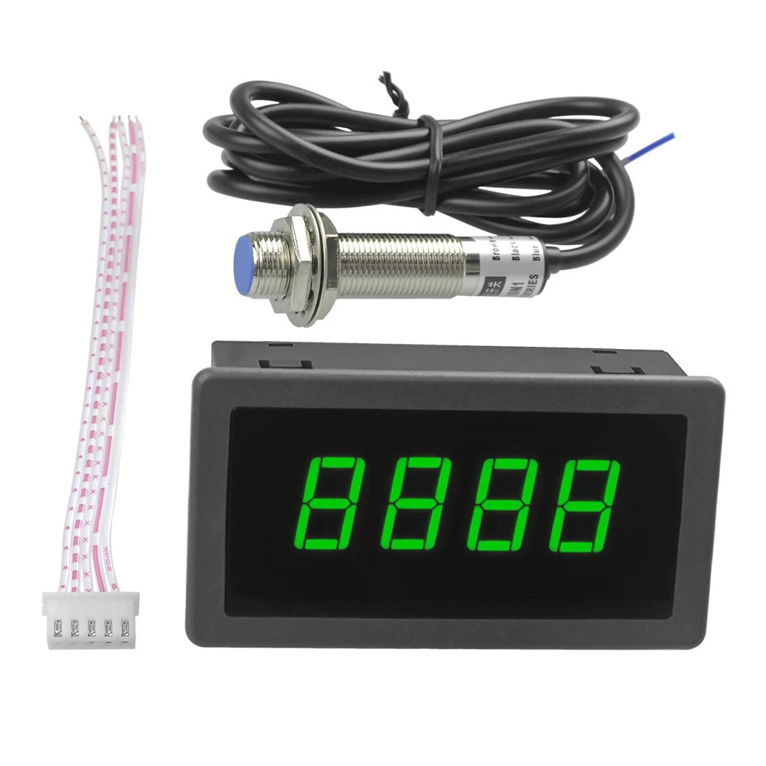 10-9999RPM Proximity Sensor Switch Digital Tachometer RPM Speed Meter with Proximity Switch Sensor NPN DC 8-15V
10-9999RPM Proximity Sensor Switch Digital Tachometer RPM Speed Meter with Proximity Switch Sensor NPN DC 8-15V