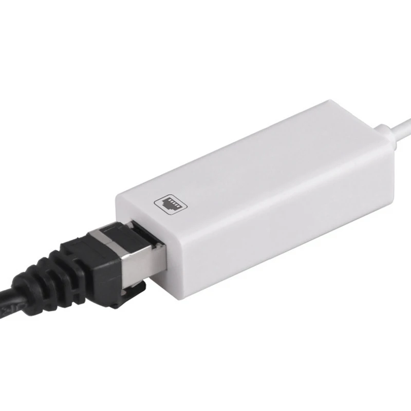 100 Мбит/с сетевой кабель адаптер для Lightning к RJ45 Ethernet LAN проводной зарубежный