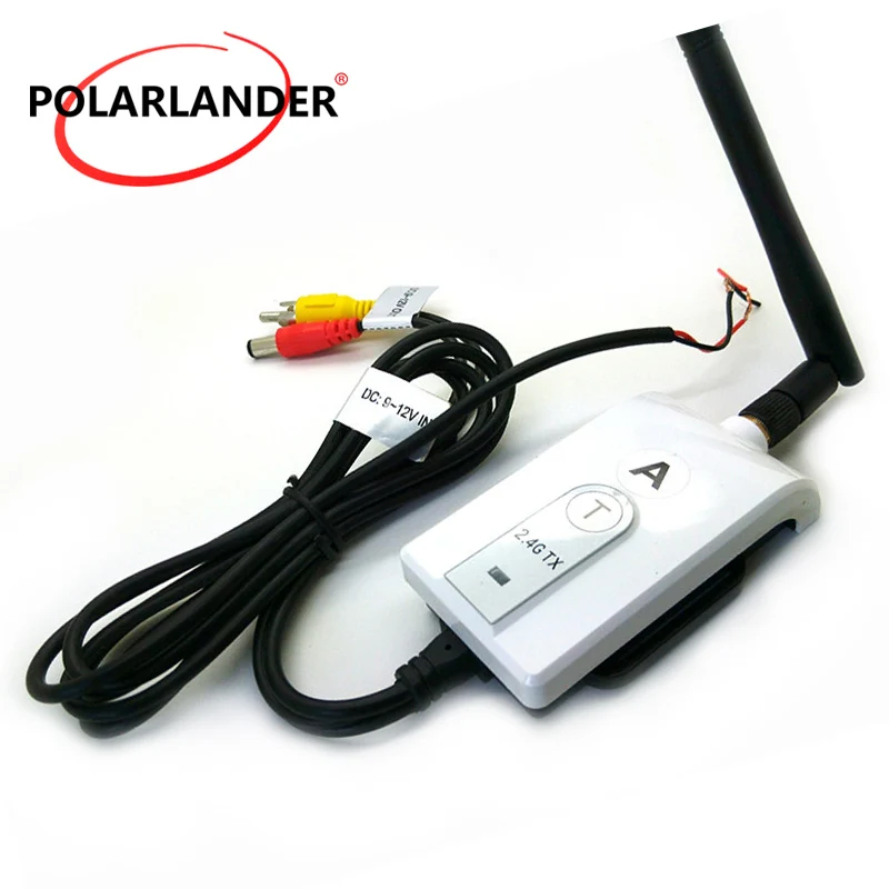 Wireless Camera VideoTransmittert 2.4Ghz Receiver for Car Rear View Camera reverse backup and Car DVD Player Parking Monitor
Wireless Camera VideoTransmittert 2.4Ghz Receiver for Car Rear View Camera reverse backup and Car DVD Player Parking Monitor