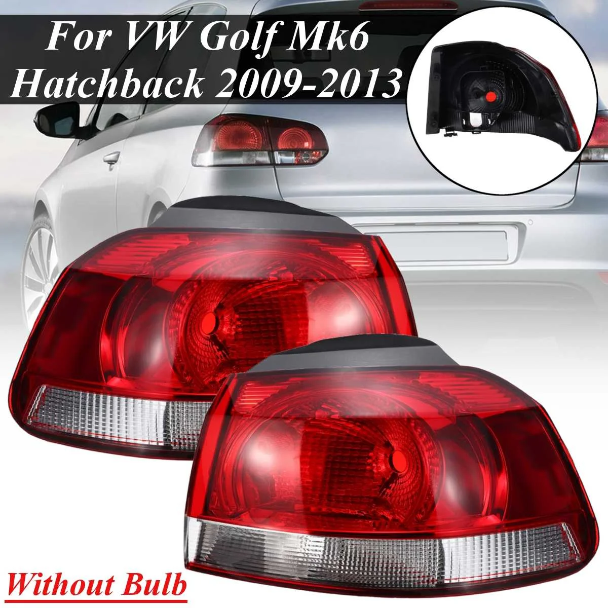 Задний фонарь для автомобиля 2 шт. задний VW Golf Mk6 6 хэчбек 2009 2013 s запасная задняя