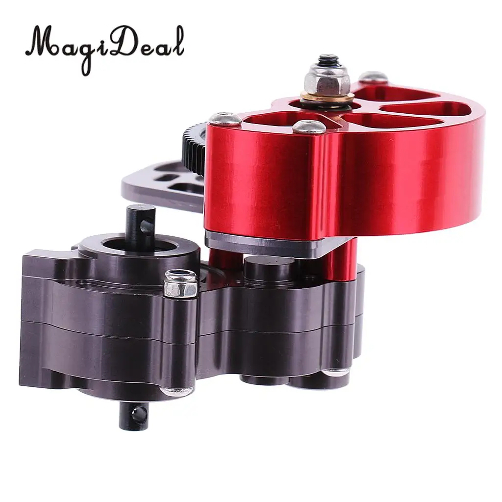 MagiDeal Professional Metal Transmission Case Gearbox for 1:10 Axial SCX10 RC Car Crawler Remote Control Parts
MagiDeal Professional Metal Transmission Case Gearbox for 1:10 Axial SCX10 RC Car Crawler Remote Control Parts