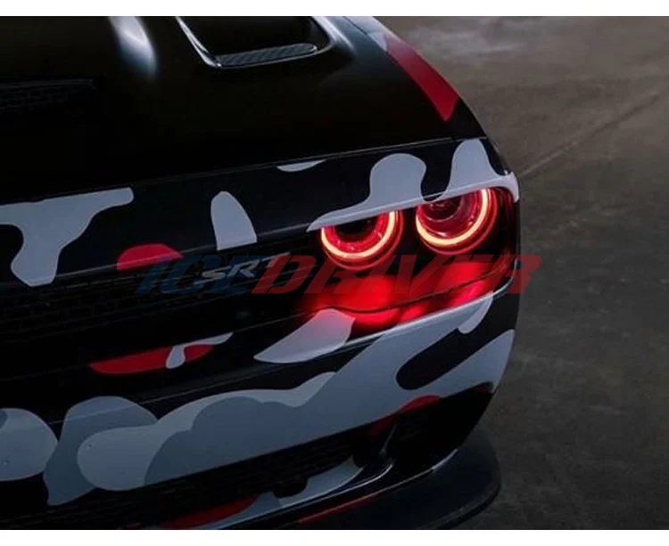 Icedriver для Dodge Challenger DRL RGB разноцветные светодиодные платы 2015 2019 дневные ходовые