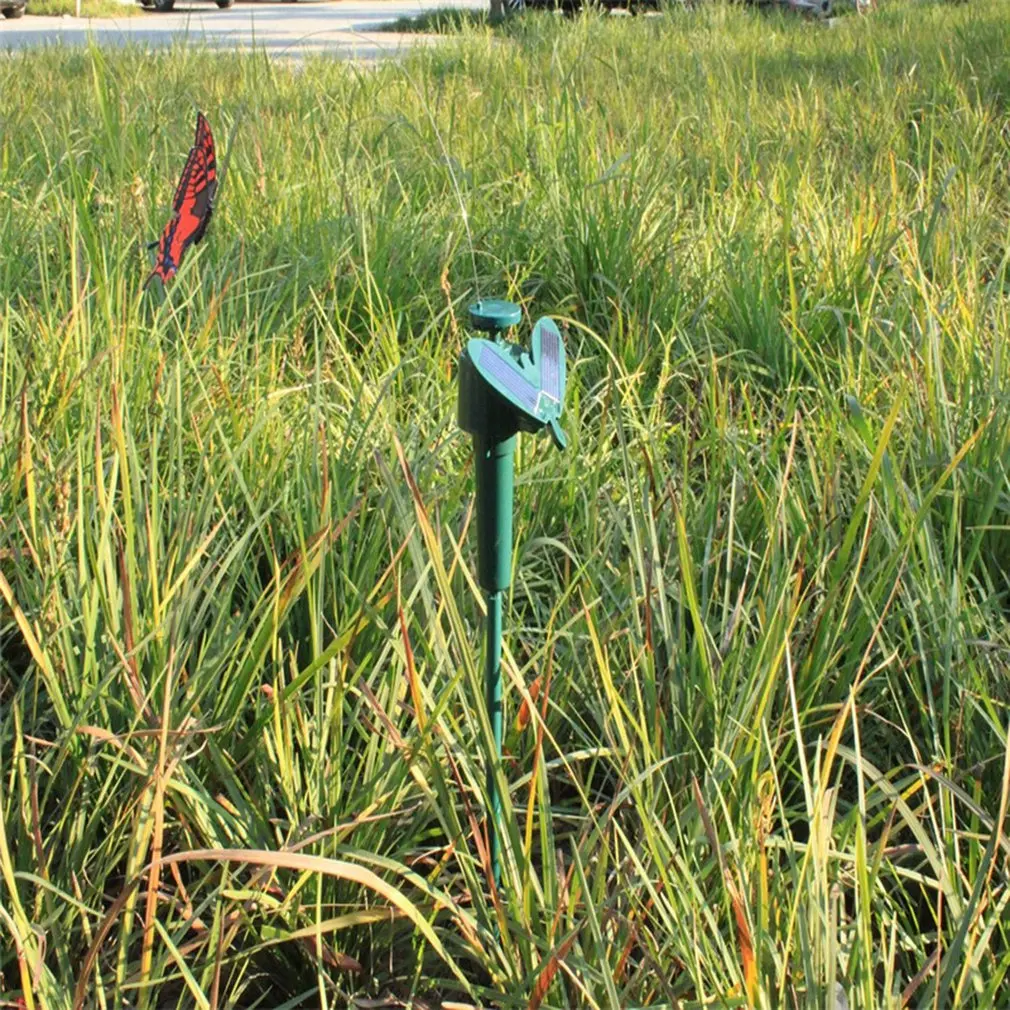Rotating Butterfly Solar Lamp Solar Powered Garden Landscape Rotating Colors Dust-to-dawn Solar Garden Decor Lamps
Rotating Butterfly Solar Lamp Solar Powered Garden Landscape Rotating Colors Dust-to-dawn Solar Garden Decor Lamps