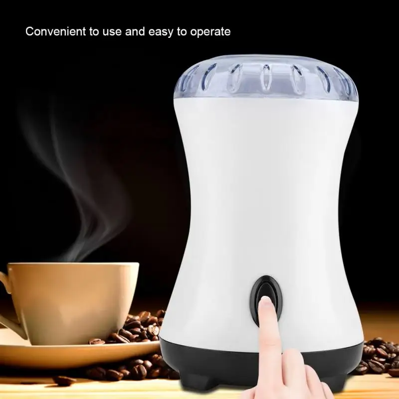 220v-240v Electric Coffee Grinder Spice Maker Stainless Steel Blades Coffee Beans Mill Herbs Nuts Cafe Home Kitchen Tool
220v-240v Electric Coffee Grinder Spice Maker Stainless Steel Blades Coffee Beans Mill Herbs Nuts Cafe Home Kitchen Tool