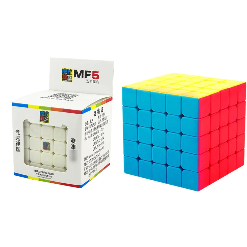MOYU MF8809 Magic Cube Professional Sticker Speed Cube 5*5*5 Twist Puzzle Cube Game Kids Educational Toys for Children
MOYU MF8809 Magic Cube Professional Sticker Speed Cube 5*5*5 Twist Puzzle Cube Game Kids Educational Toys for Children