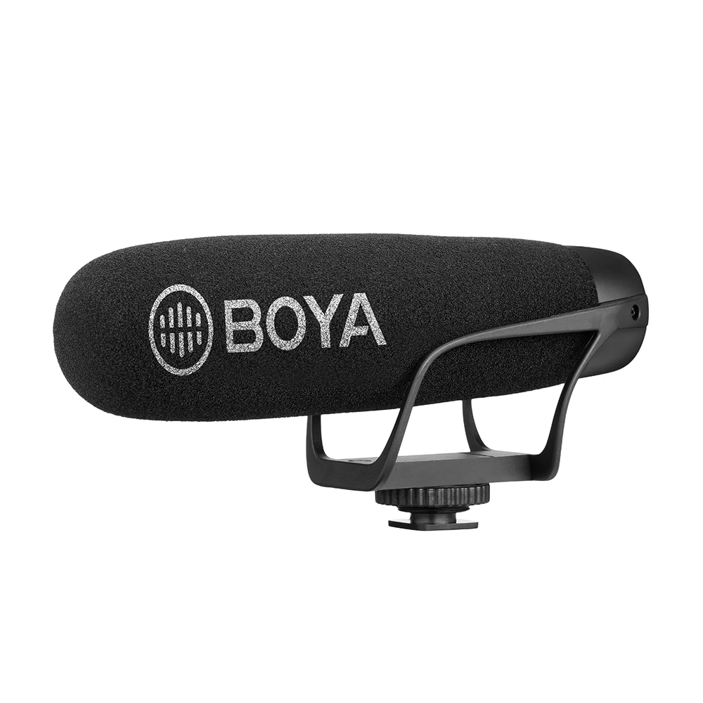 BOYA BY-BM2021 Lightweight Super Cardioid Video Shotgun Microphone for Smartphones DSLR Cameras Camcorders PC Audio Recording
BOYA BY-BM2021 Lightweight Super Cardioid Video Shotgun Microphone for Smartphones DSLR Cameras Camcorders PC Audio Recording