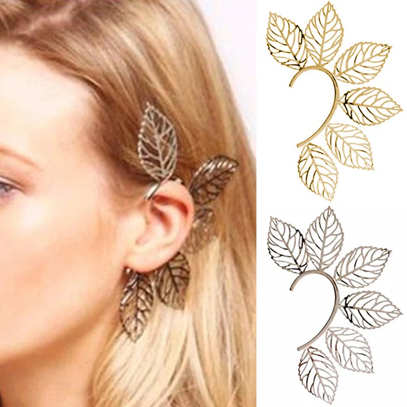 LNRRABC Cute Ear Cuff Big Earrings for Women Fashion Jewelry Boho Gold Silver Leaf No EarHole Clip Earring Bijoux Femme Gifts
LNRRABC Cute Ear Cuff Big Earrings for Women Fashion Jewelry Boho Gold Silver Leaf No EarHole Clip Earring Bijoux Femme Gifts