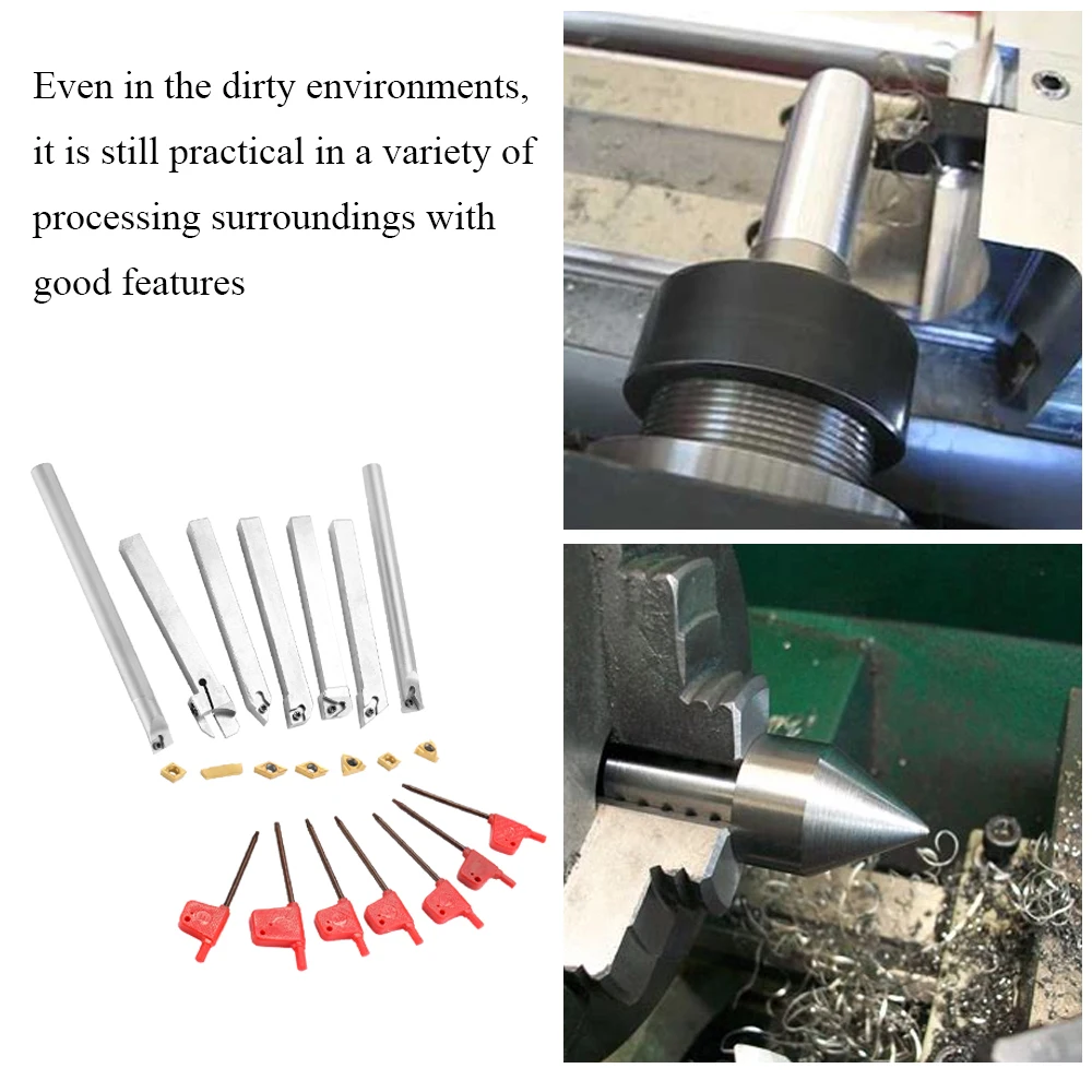 Turning Tool 12mm Carbide Insert Wrench Fine Toughness Semi-finishing Lathe Boring Bar Turning Tool Holder Machine tools
Turning Tool 12mm Carbide Insert Wrench Fine Toughness Semi-finishing Lathe Boring Bar Turning Tool Holder Machine tools