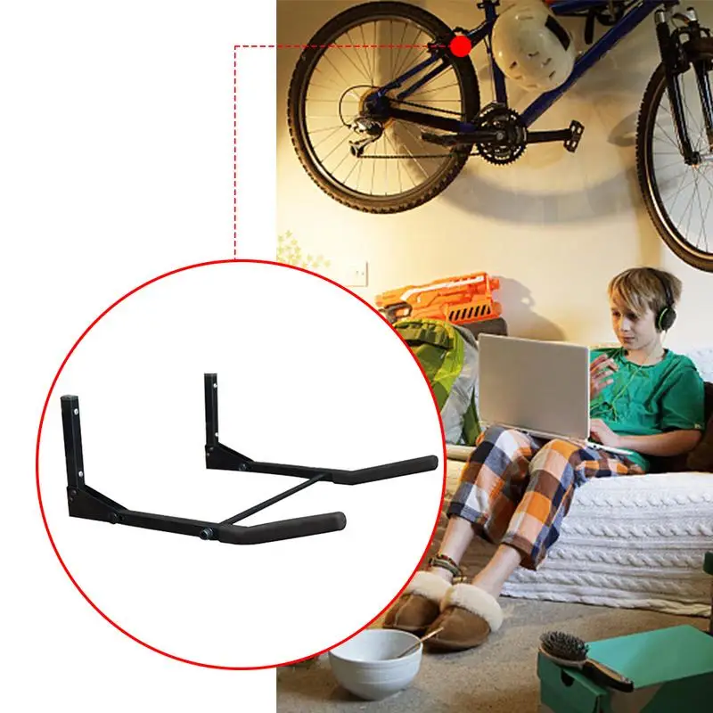 Foldable Steel Bike Wall Stand Holder Bicycle Hanger Hook Rack 30kg Capacity Bike Wall Mount Rack Stands Wall Parking Racks
Foldable Steel Bike Wall Stand Holder Bicycle Hanger Hook Rack 30kg Capacity Bike Wall Mount Rack Stands Wall Parking Racks