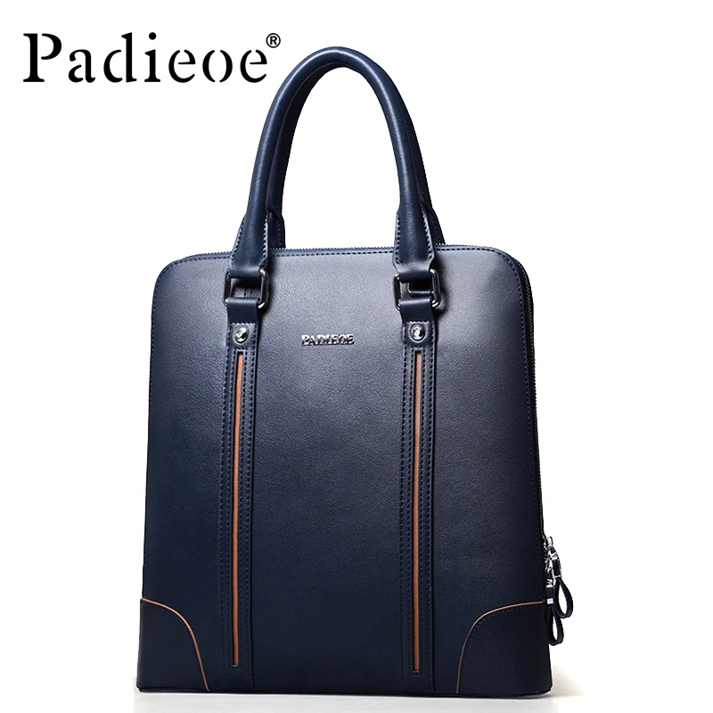 Padieoe men bag briefcase leather a4 bag messenger handbag purses jobs genuine leather
Padieoe men bag briefcase leather a4 bag messenger handbag purses jobs genuine leather