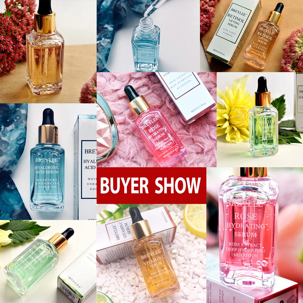 BREYLEE Serum Series Rose Nourishing 24k Gold Anti-Aging Collagen Essence Whitening Deep Repairing Face Skin Care Acne Treatment
BREYLEE Serum Series Rose Nourishing 24k Gold Anti-Aging Collagen Essence Whitening Deep Repairing Face Skin Care Acne Treatment