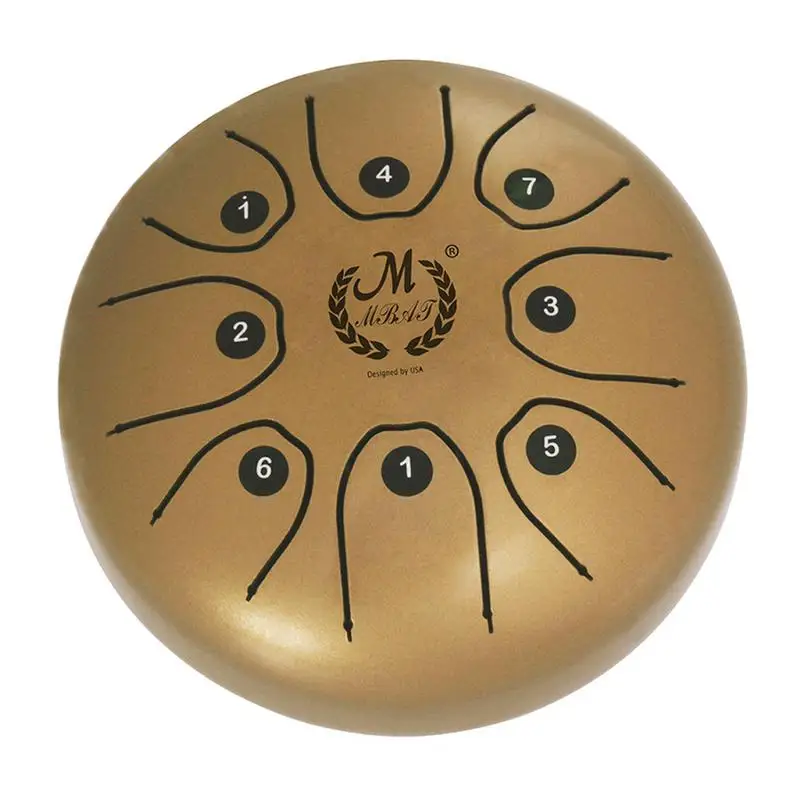 5.5 Inch C Key Tongue Drum Mini 8-Tone Steel Hand Pan Drum Percussion Instrument With Drum Mallets Carry Bag
5.5 Inch C Key Tongue Drum Mini 8-Tone Steel Hand Pan Drum Percussion Instrument With Drum Mallets Carry Bag
