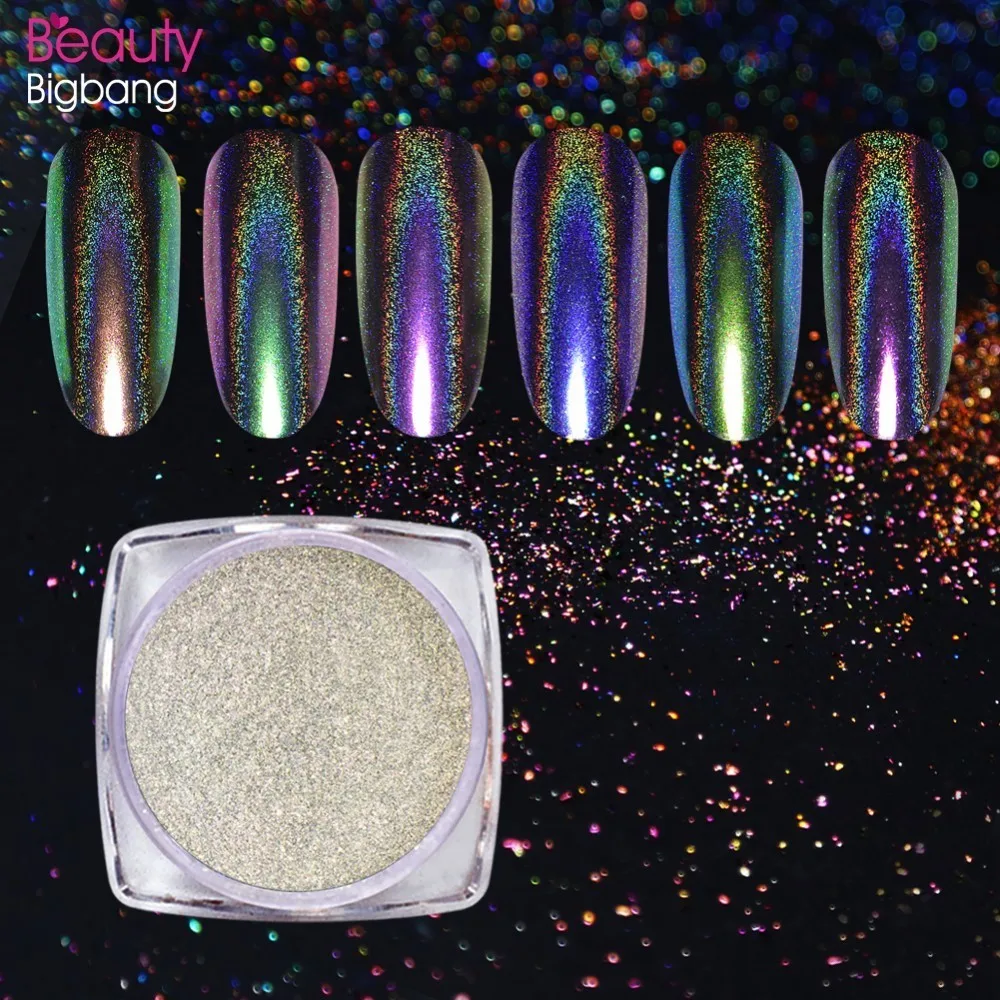 BeautyBigBang Nail Art Glitter Shine Powder 0.2g Chameleon Nail Shimmer Mermaid Pearl Pigment Shining Laser Shell Dipping Powder
BeautyBigBang Nail Art Glitter Shine Powder 0.2g Chameleon Nail Shimmer Mermaid Pearl Pigment Shining Laser Shell Dipping Powder