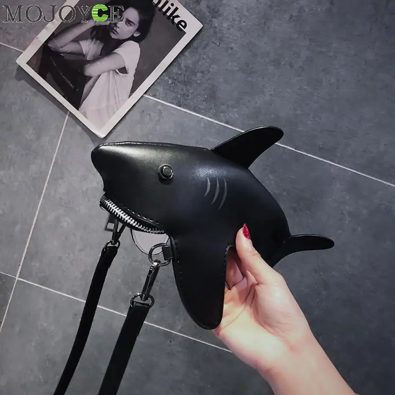 Индивидуальная сумка через плечо из искусственной кожи Shark для женщин брендовые