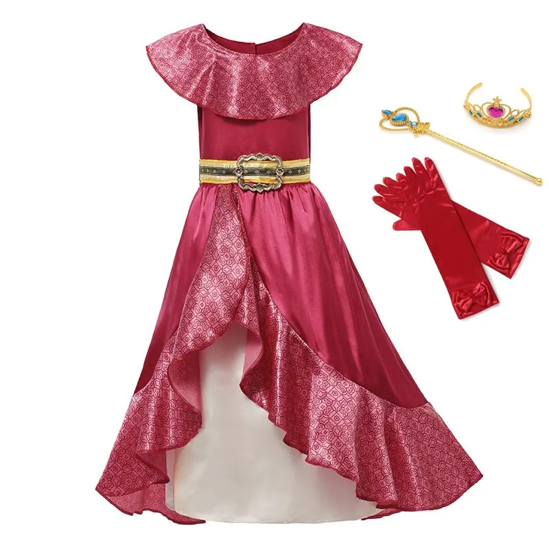 Girl Dress Elena Adventure Fantasy Children Clothing Summer Elena Princess Cosplay Costume Girls Ruffles Birthday Party Dress
Girl Dress Elena Adventure Fantasy Children Clothing Summer Elena Princess Cosplay Costume Girls Ruffles Birthday Party Dress