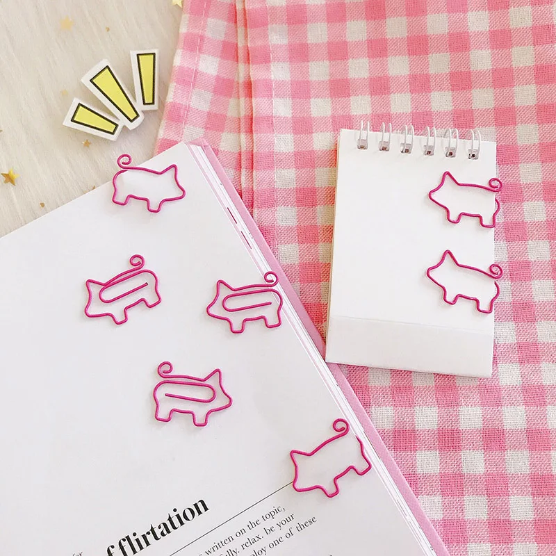 Закладки SIXONE из 10 частей/Los Cartoon Pink Pig Kawaii металлические скрепки для книг скрепки подарок Офисные и Школьные принадлежности
Закладки SIXONE из 10 частей/Los Cartoon Pink Pig Kawaii металлические скрепки для книг скрепки подарок Офисные и Школьные принадлежности