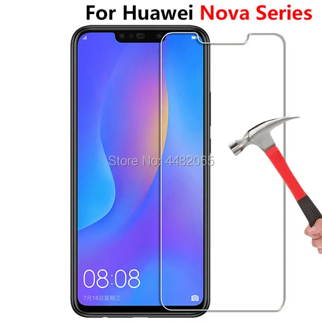Закаленное стекло для Huawei Nova 3 3i 3e 2i 2 Plus I E Защитное экрана Honor Nova3 Nova2 I3 I2 2plus E3