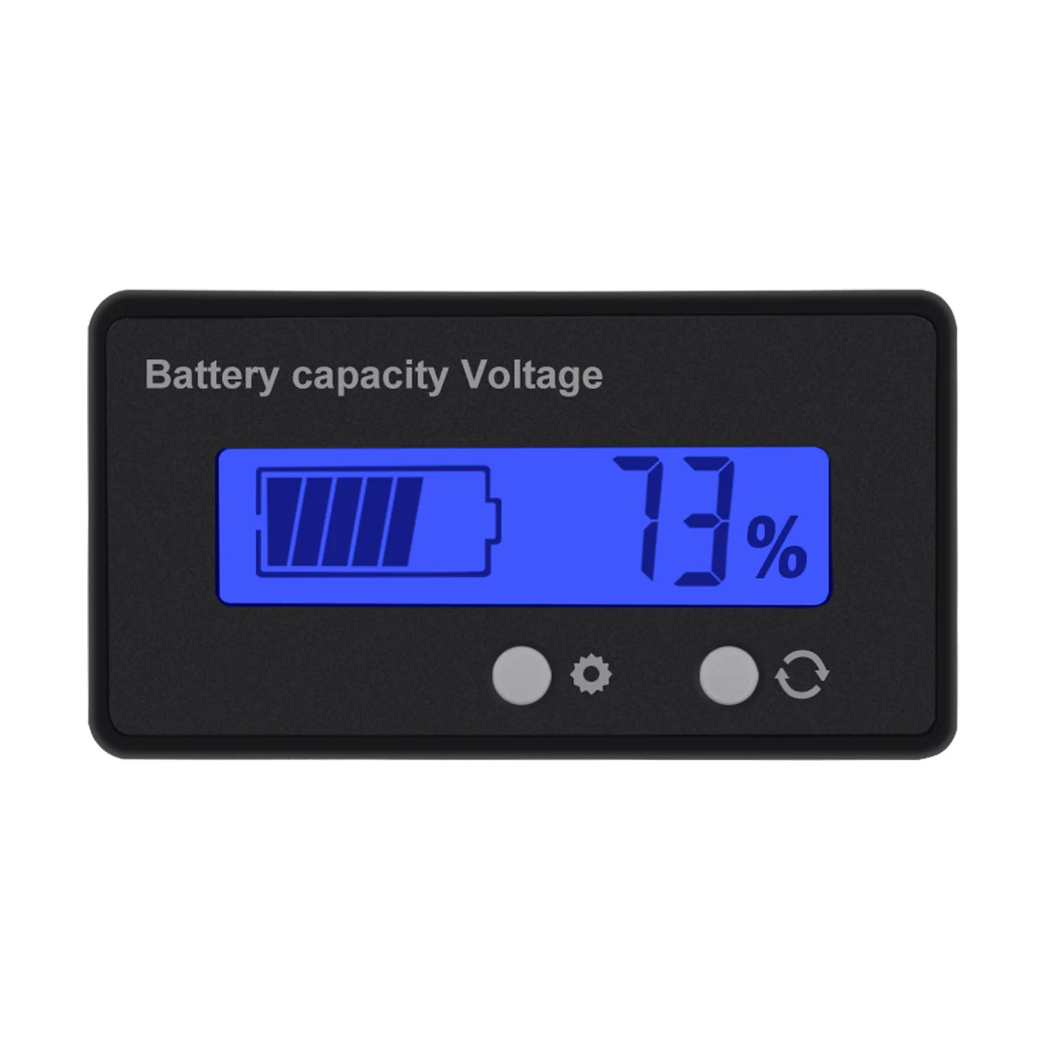 Car Battery Capacity Monitor LCD Screen Backlight Gauge Meter Lead Acid Battery Status Indicator Lithium Battery Capacity Tester
Car Battery Capacity Monitor LCD Screen Backlight Gauge Meter Lead Acid Battery Status Indicator Lithium Battery Capacity Tester