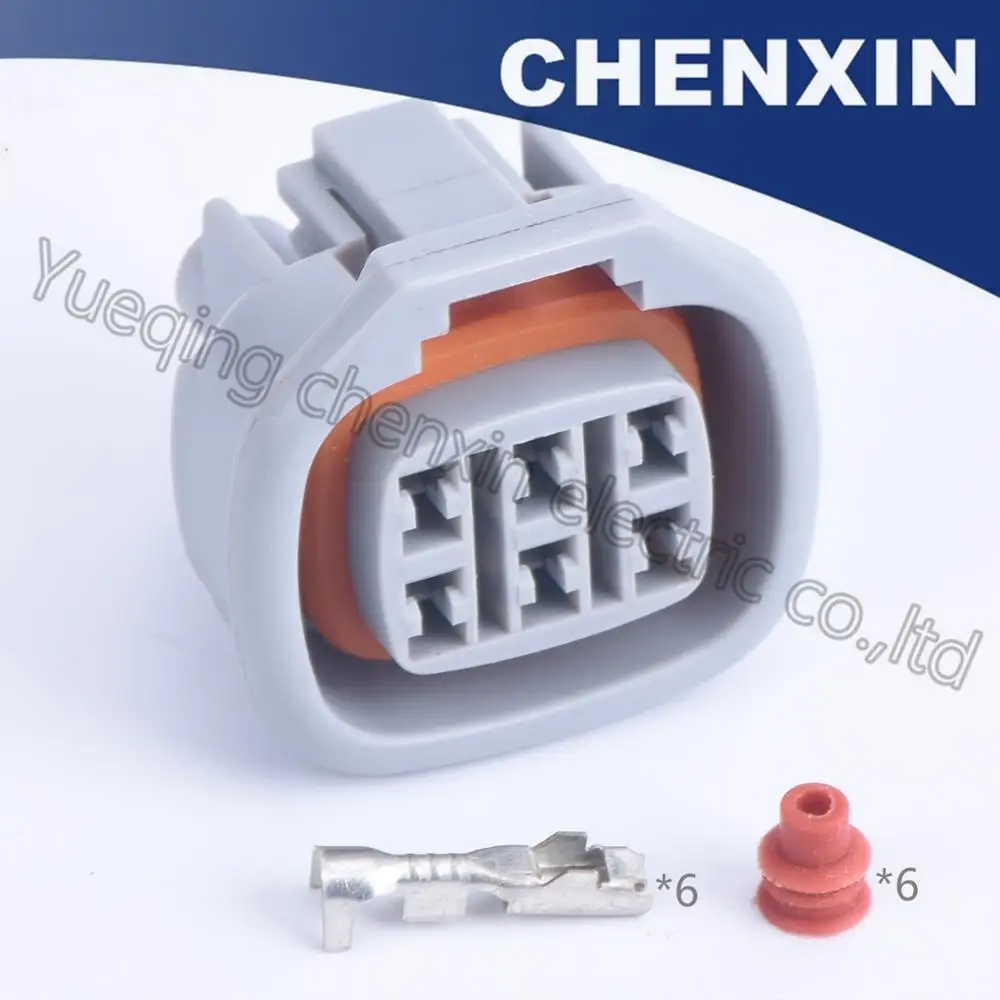 Gray car 6 pin waterproof auto connectors (2.3) female 6189-0029 1JZ-GTE 2JZ-GTE IAC Engine Speed ISCV Plug
Gray car 6 pin waterproof auto connectors (2.3) female 6189-0029 1JZ-GTE 2JZ-GTE IAC Engine Speed ISCV Plug