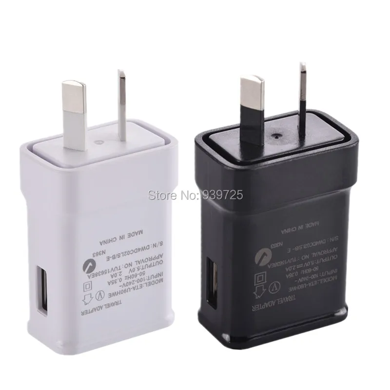 Au Wall charger power adapter 5V 2A Travel Au wall charger plug for iphone 6 7 8 Samsung galaxy s6 s7 edge gps mp3
Au Wall charger power adapter 5V 2A Travel Au wall charger plug for iphone 6 7 8 Samsung galaxy s6 s7 edge gps mp3