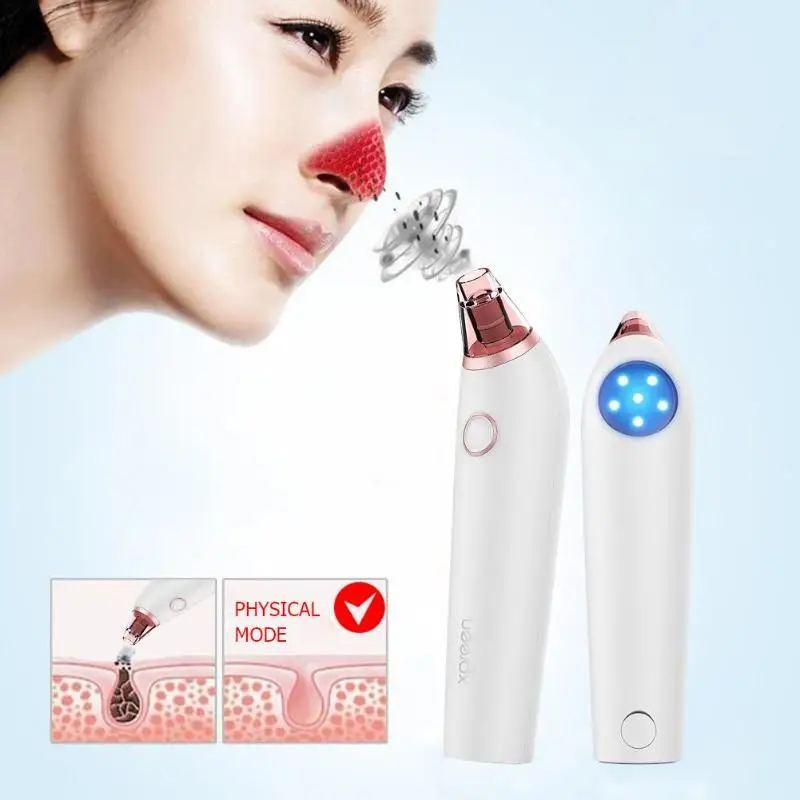 Electric Blackhead Removal Instrument Vacuum Pore Cleaner Rechargeable Facial Cleaning Blackhead Removal Face Care Machine
Electric Blackhead Removal Instrument Vacuum Pore Cleaner Rechargeable Facial Cleaning Blackhead Removal Face Care Machine