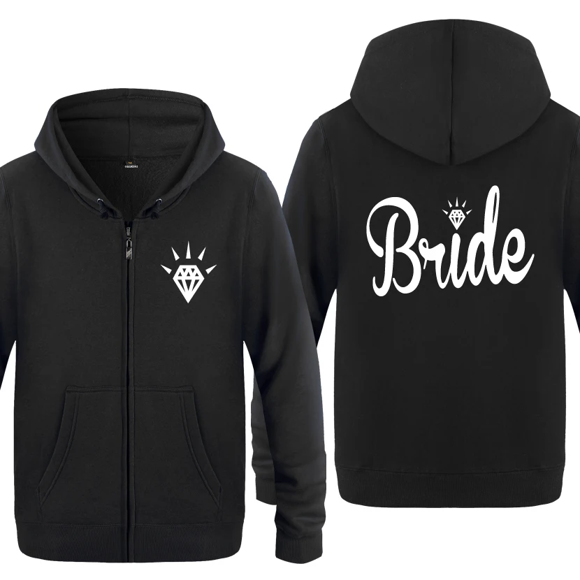 Wedding Bride Novelty Creative Hoodies Men 2018 Men's Fleece Zipper Cardigans Hooded Sweatshirts
Wedding Bride Novelty Creative Hoodies Men 2018 Men's Fleece Zipper Cardigans Hooded Sweatshirts