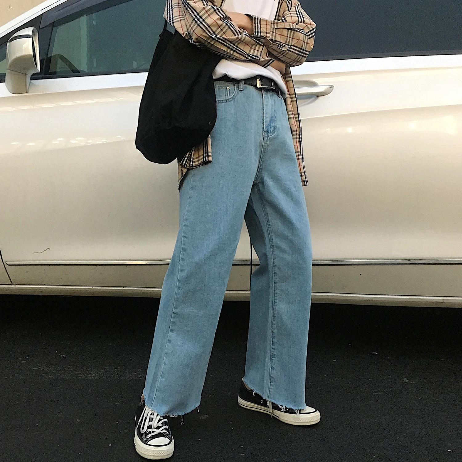 2020 Men's New Baggy Homme Casual Wide Leg Pants Classic Cargo Pocket Jeans Blue/white Color Biker Denim Trousers M-XL
2020 Men's New Baggy Homme Casual Wide Leg Pants Classic Cargo Pocket Jeans Blue/white Color Biker Denim Trousers M-XL
