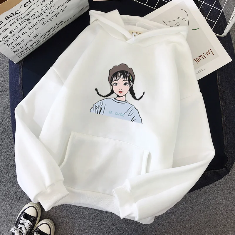 Printed Girl Sweatshirt Female Spring Kawaii Long Sleeve Pullover Pink Cute Hoodies Causal Tops Women Clothing Plus Size Okd743
Printed Girl Sweatshirt Female Spring Kawaii Long Sleeve Pullover Pink Cute Hoodies Causal Tops Women Clothing Plus Size Okd743
