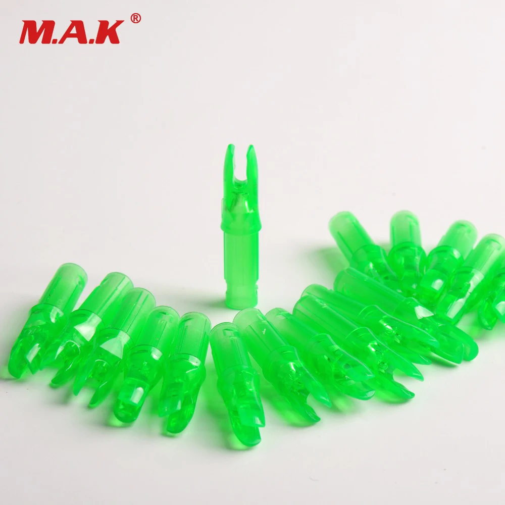 50pcs/lot Green Plastic Arrow Nocks Internal for shaft ID 6.2mm OD 7.8mm Arrow for Archery Hunting Shooting
50pcs/lot Green Plastic Arrow Nocks Internal for shaft ID 6.2mm OD 7.8mm Arrow for Archery Hunting Shooting