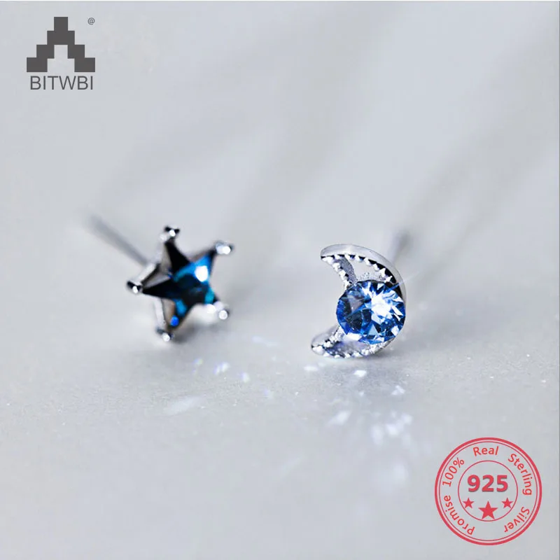 Hot Real S925 Sterling Silver Fashion Creative Simple Dark Blue Moon Star Flower Square Zircon Stud Earring
Hot Real S925 Sterling Silver Fashion Creative Simple Dark Blue Moon Star Flower Square Zircon Stud Earring