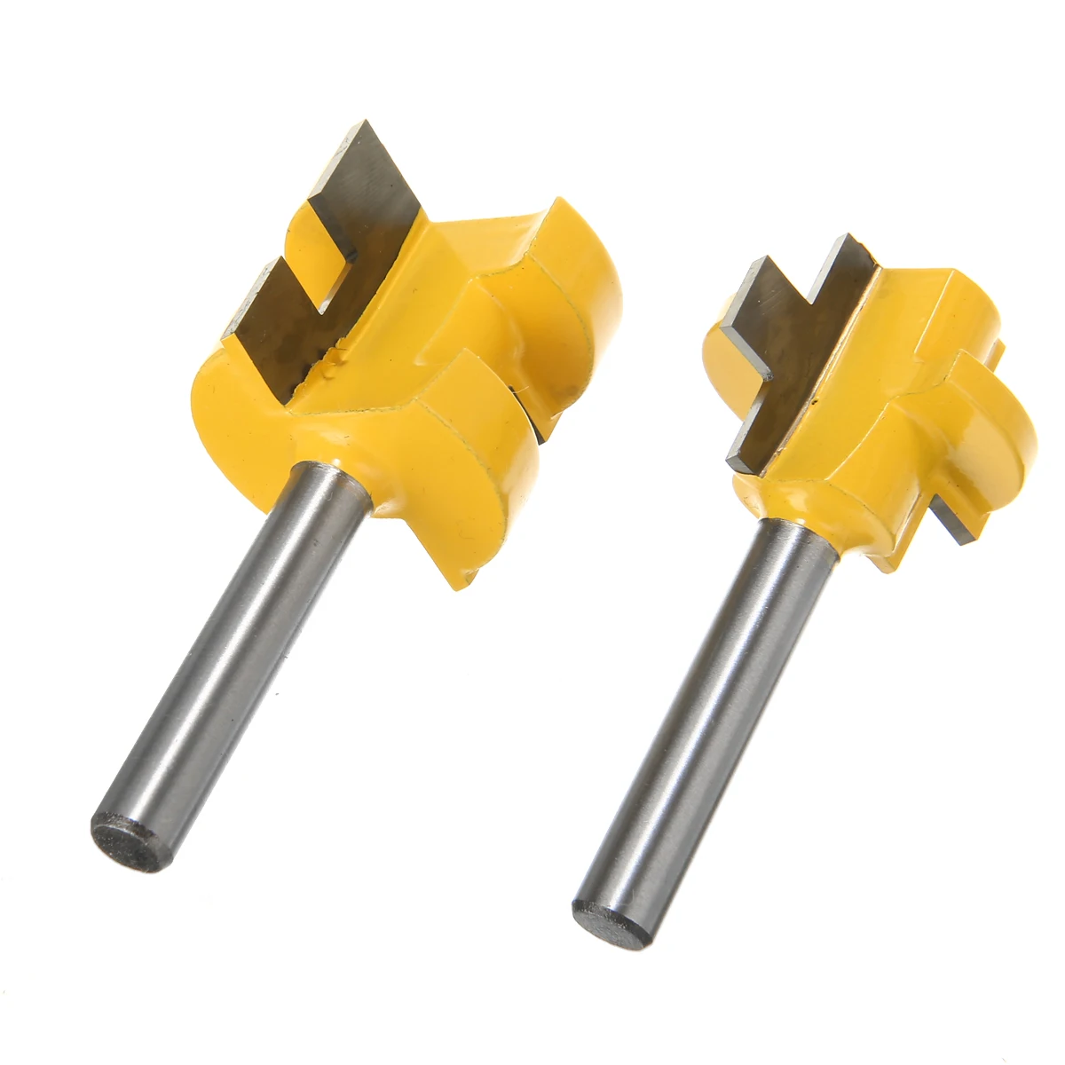 2Pcs Milling Cutter Woodworking Chisel Cutter 2 Bit Tongue And Groove Router Bit 1/4" Shank Woodworking Chisel Cutter Mayitr
2Pcs Milling Cutter Woodworking Chisel Cutter 2 Bit Tongue And Groove Router Bit 1/4" Shank Woodworking Chisel Cutter Mayitr