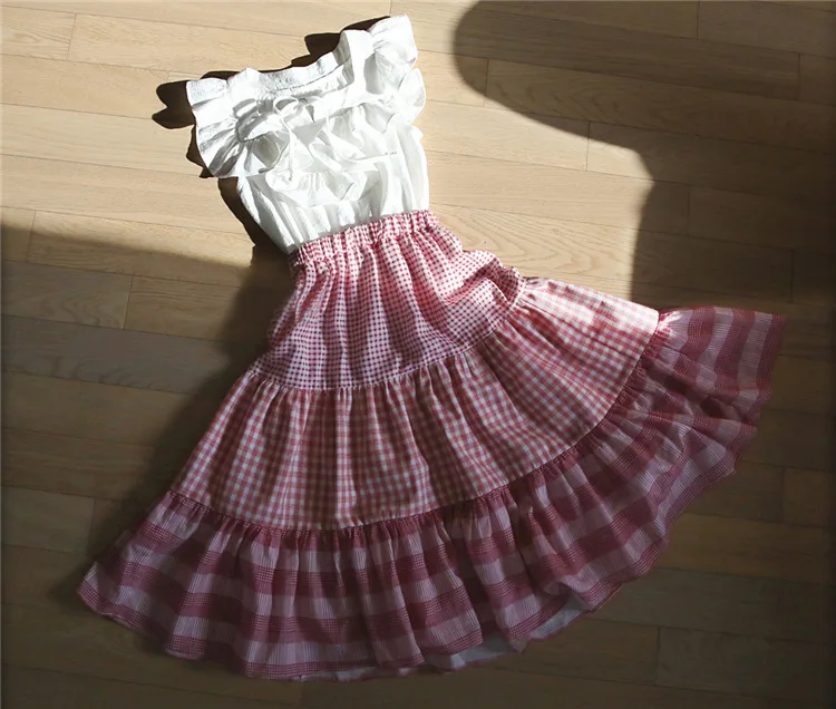 Cotton patchwork princess dress fashion girls dresses for party and wedding summer flare sleeve ruffles dress up costume for kid
Cotton patchwork princess dress fashion girls dresses for party and wedding summer flare sleeve ruffles dress up costume for kid