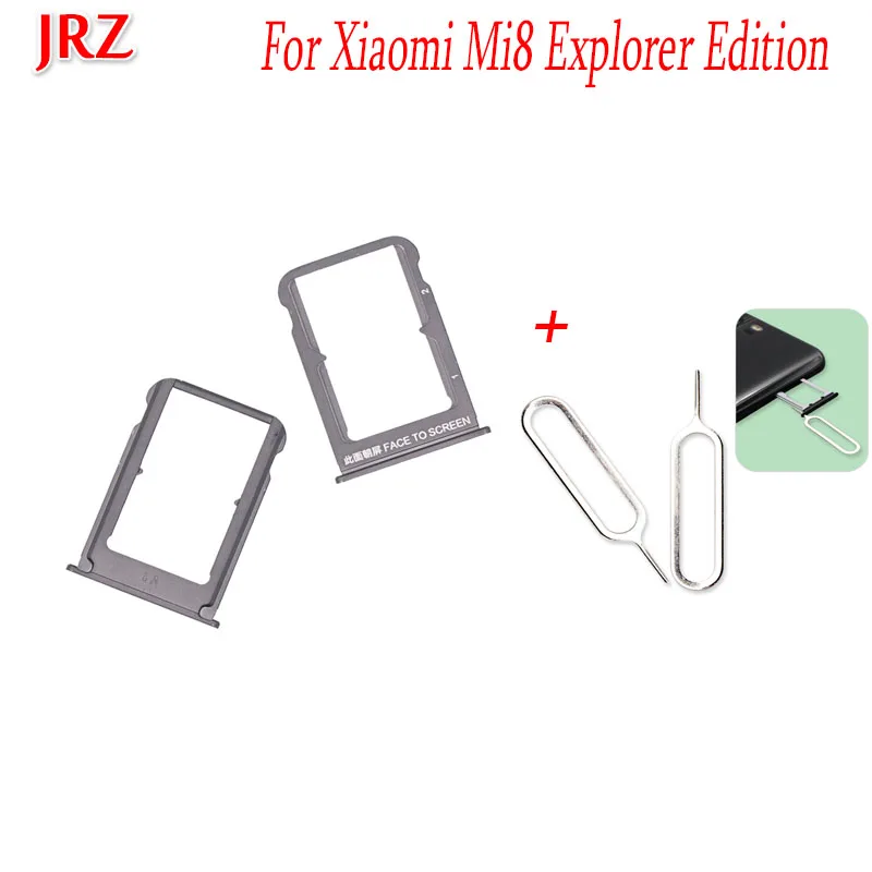 Лоток для SIM карты Xiaomi Mi8 Explorer Edition аксессуары ремонта держатель слота Micro SD