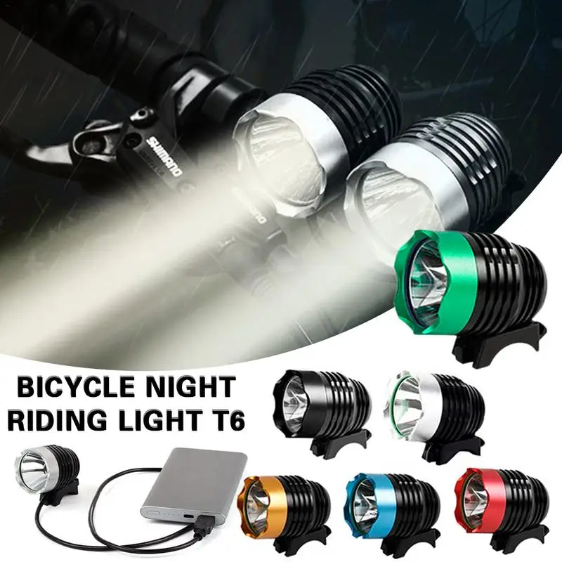 Фсветильник велосипедный T6 для езды по ночам USB-зарядка | Спорт и развлечения