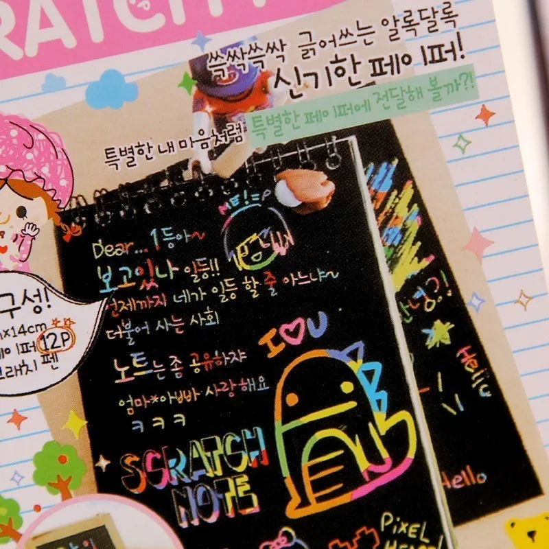 Creative Sketch Notes Toy Notepad DIY Sketchbook Black CardBoard Kids Painting Drawing School Stationery Store Supplies 016044
Creative Sketch Notes Toy Notepad DIY Sketchbook Black CardBoard Kids Painting Drawing School Stationery Store Supplies 016044