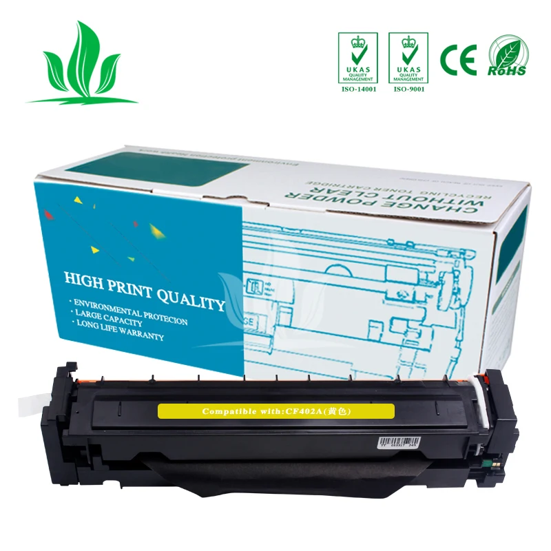 1Y CF400A CF401A 402 403A 201A совместимый цветной тонер картридж для hp HP Color LaserJet Pro M252dn M252n MFP