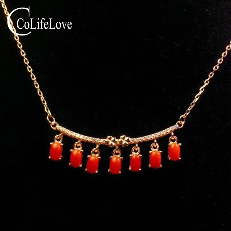 Fashion red coral necklace for wedding 7 pcs natural precious coral silver necklacer solid 925 silver coral wedding jewelry
Fashion red coral necklace for wedding 7 pcs natural precious coral silver necklacer solid 925 silver coral wedding jewelry