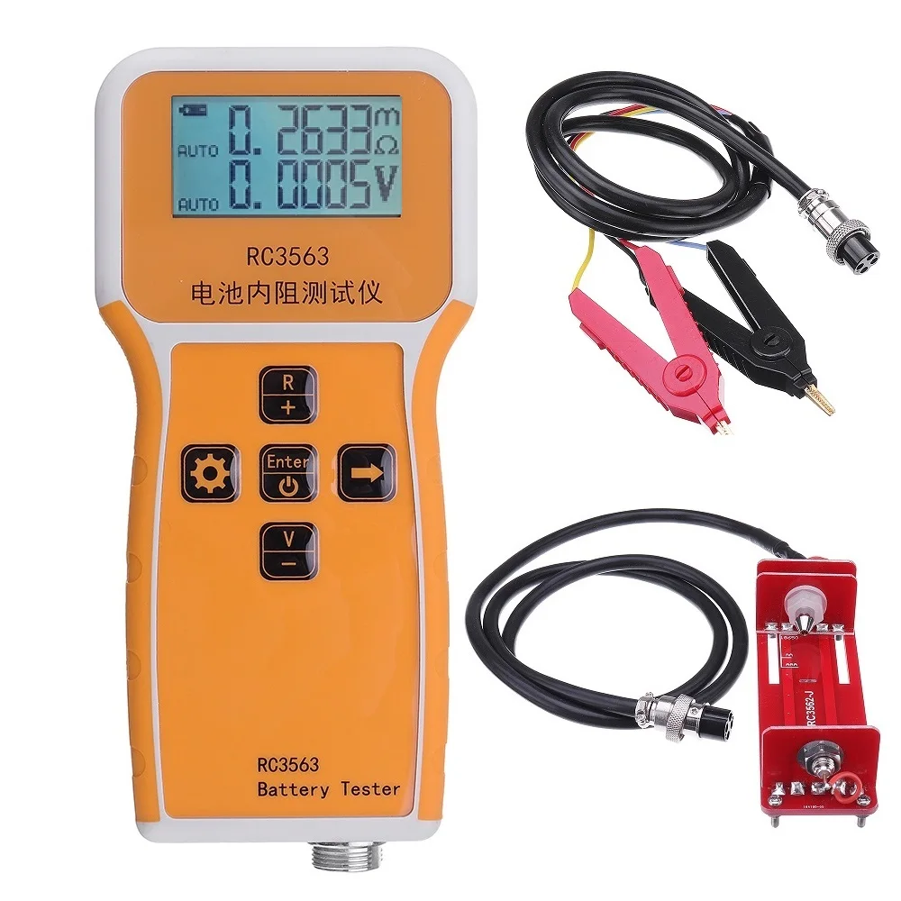 RC3562 Battery Internal Resistance Tester Battery Internal Resistance Tester Lithium Nickel Chromium Lead Acid Battery Test
RC3562 Battery Internal Resistance Tester Battery Internal Resistance Tester Lithium Nickel Chromium Lead Acid Battery Test