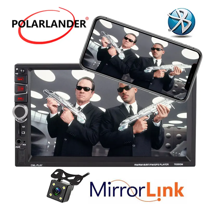 7" 2 Din Rear Camera Stereo Bluetooth MP5 Player HD Audio Vehicle FM Multimedia GPS Navigation Mirror Link For Android Car Radio
7" 2 Din Rear Camera Stereo Bluetooth MP5 Player HD Audio Vehicle FM Multimedia GPS Navigation Mirror Link For Android Car Radio