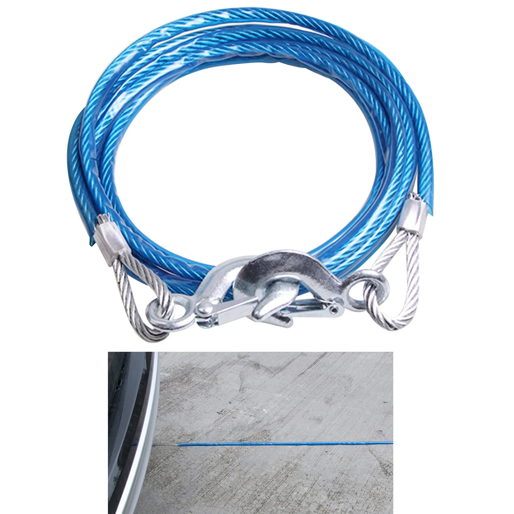 5 Tons 4M Car Towing Rope Auto Boat Truck Towing Strap Rope Hook Car Heavy Emergency Steel Ropes
5 Tons 4M Car Towing Rope Auto Boat Truck Towing Strap Rope Hook Car Heavy Emergency Steel Ropes