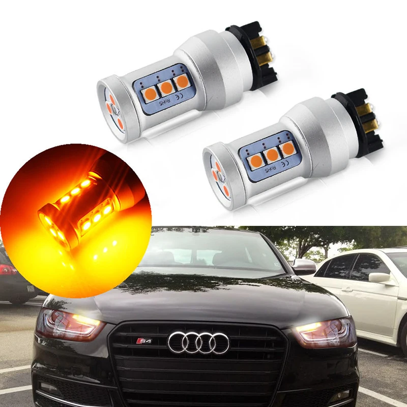 2 шт. без ошибок, янтарно-желтый PW24W PWY24W светодиодный для Audi A3 A4 A5 Q3 MK7 Golf CC Ford Fusion, для передних поворотников
2 шт. без ошибок, янтарно-желтый PW24W PWY24W светодиодный для Audi A3 A4 A5 Q3 MK7 Golf CC Ford Fusion, для передних поворотников