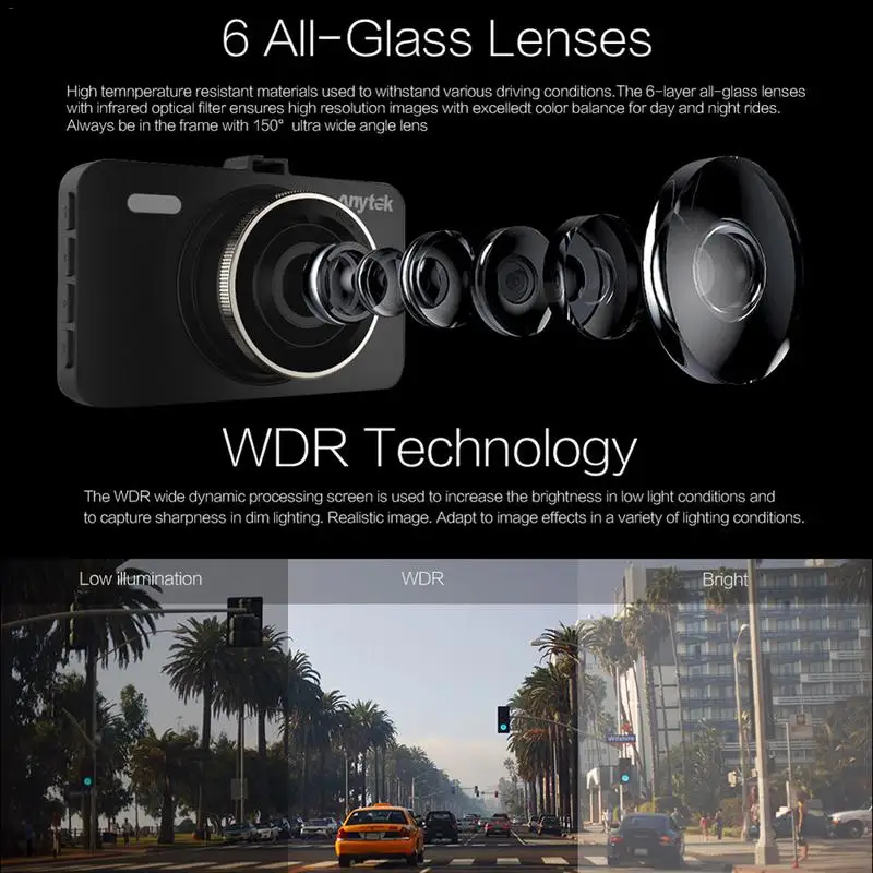 Dash Cam Dual Lens Full HD 1080P Car DVR Vehicle Camera Night Vision Video Recorder G-sensor Parking Mode Without TF Card
Dash Cam Dual Lens Full HD 1080P Car DVR Vehicle Camera Night Vision Video Recorder G-sensor Parking Mode Without TF Card