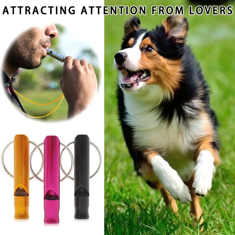 Sonic Dog Whistle Cat Pet Training Whistle Dog Training Anti-lost Device Hoop Design Hanging On The Neck Of The Pet Tool
Sonic Dog Whistle Cat Pet Training Whistle Dog Training Anti-lost Device Hoop Design Hanging On The Neck Of The Pet Tool