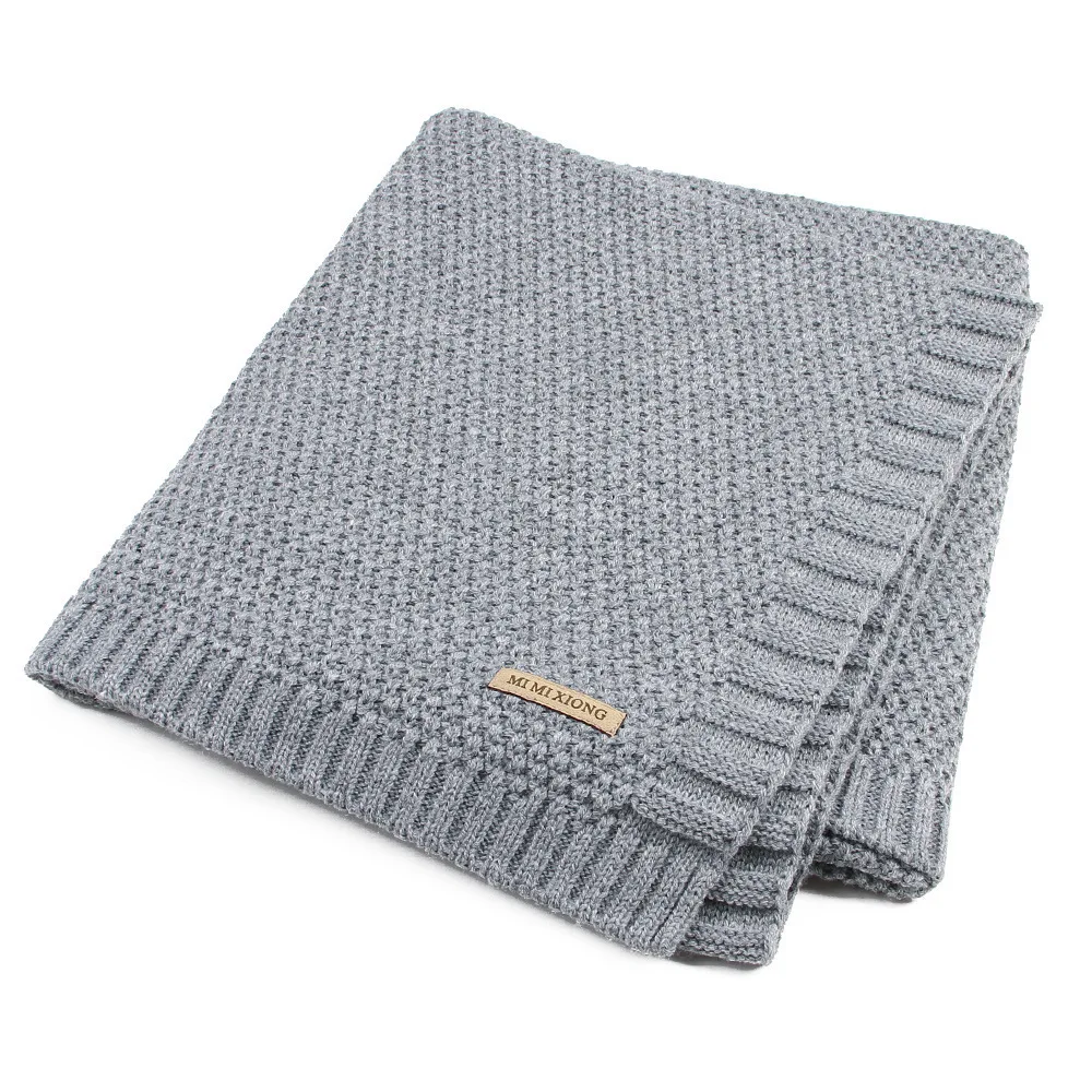 Baby Knitted Blanket Newborn Swaddle Wrap Blankets Infant Toddler Bedding Quilt For Bed Sofa Basket Stroller Blankets
Baby Knitted Blanket Newborn Swaddle Wrap Blankets Infant Toddler Bedding Quilt For Bed Sofa Basket Stroller Blankets