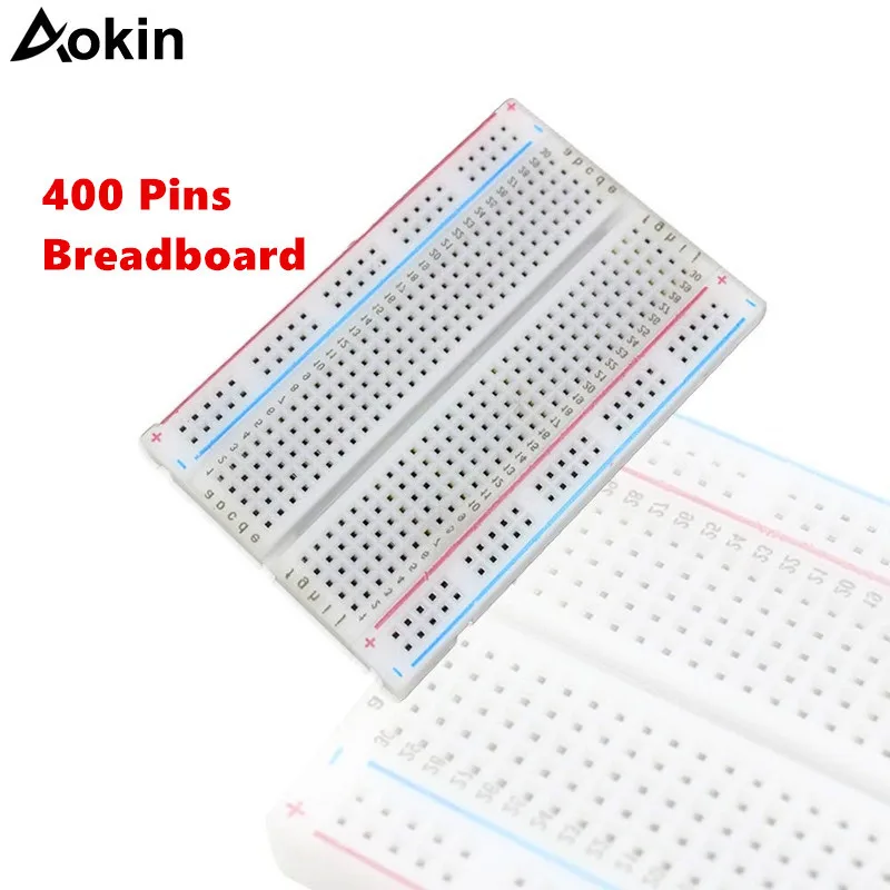 For Arduino breadboard 400 pin/ties/holes/points solderless mini breadboard PCB Breadboard Kit for Arduino DIY Kit
For Arduino breadboard 400 pin/ties/holes/points solderless mini breadboard PCB Breadboard Kit for Arduino DIY Kit